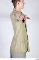  Photos Man in Historical Servant suit 1 18th century Servant suit historical clothing jacket upper body 0009.jpg